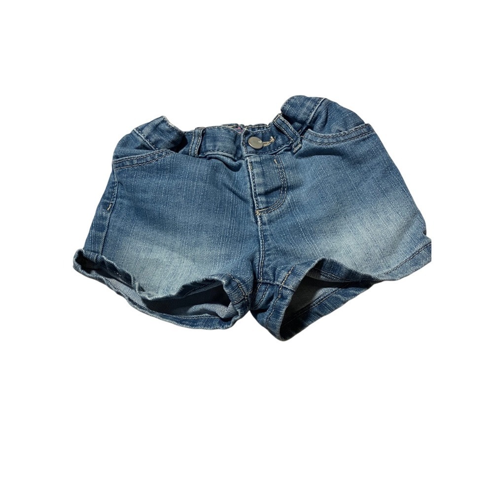 The Children's Place Denim Shorts 3T Toddler Blue Elastic Waist Casual